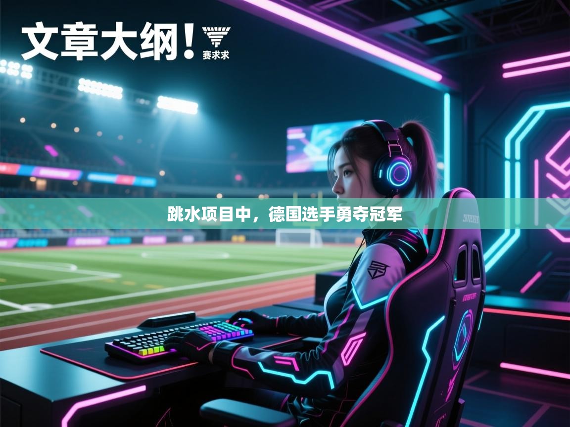 跳水项目中，德国选手勇夺冠军  第1张